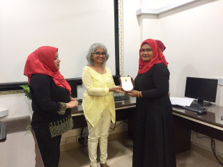 The new clinic was inaugurated by Dr. Pratima Murthy (c)