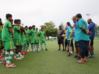 Maziya begins training for upcoming football season