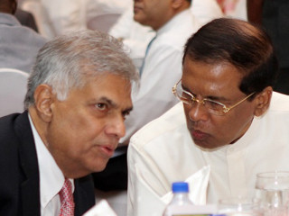 ރައީސް ސިރިސޭނަ އާއި ބޮޑު ވަޒީރު ރަނިލް