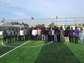 ހޯރަފުށީގައި ހެދި ޓަރފް ދަނޑު ހުޅުވުމުގެ ރަސްމިއްޔާތުގެ ތެރެއިން