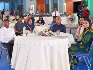 ސްކައުޓް އެސޯސިއޭޝަނުން ބޭއްވި ޖަލްސާއެއްގައި ރައީސް ސޯލިހު ބައިވެރިވެވަޑައިގަތުން