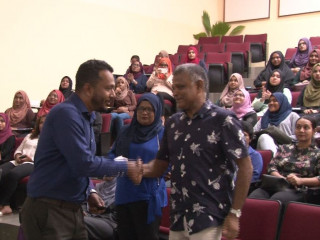 A photograph from the Diabetes Society of Maldives\' anniversary event on Thursday