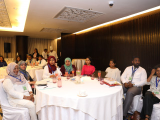 President Solih addressed a gathering to commemorate World Press Freedom Day