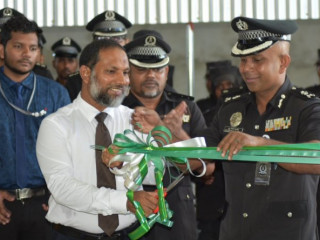 Home Minister Imran inaugurates the water plant