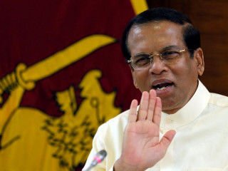 ލަންކާގެ ރައީސް ސިރިސޭނާ. ތައުހީދު ހިމެނޭގޮތަށް ދީނީ ތިން ޖަމާއަތް ލަންކާގައި ވަނީ މަނާ ކޮށްފައި