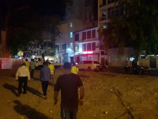 The empty lot near Islamic Center