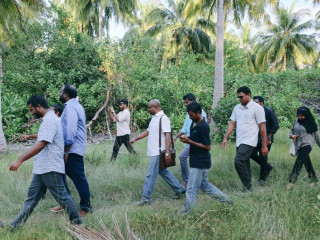 މިނިސްޓަރު އަލީ ވަހީދު ލ. އަތޮޅަށް ކުރެއްވި ދަތުރުފުޅުގެ ތެރެއިން