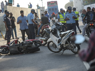 ދަރުބާރުގެ ކައިރީގައި މިއަދު ހިނގި އެކްސިޑެންޓް