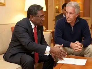 ކުރީގެ ރައީސް ޑރ. މުހައްމަދު ވަހީދު އަދި ޖިންސީ ކުށްވެރިޔާ ޖެފްރީ އެޕްސްޓީން