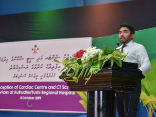 ހެލްތް މިނިސްޓަރު އަބްދުﷲ އަމީން