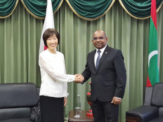The grant aid was in support of the government’s efforts to promote the economic and social development