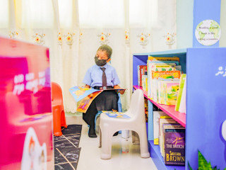 The upgraded H.Dh. Hanimaadhoo School library