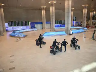 އީރާނުން އިޒްރޭލުގެ ބެން ގުރިއަން އެއާޕޯޓަށް މިސައިލް ހަމަލާދީފި