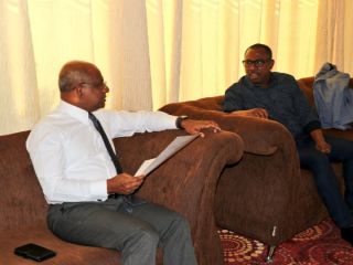 Foreign Minister Abdulla Shahid and MP Ali Azim