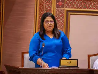 The Member of Parliament for the North Galolhu constituency, Mohamed Ibrahim, posed a question to the Minister of Health  Geela Ali, during a parliamentary session.