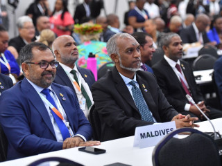 President Muizzu attended the opening ceremony of the fourth International Conference on SIDS on Monday