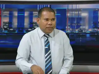 MP Ahmed Didi speaking during the "Fala Surukhee" program.