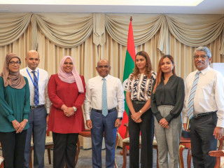 Minister of Foreign Affairs Abdulla Shahid has met with the President and the Members of the Human Rights Commission of the Maldives