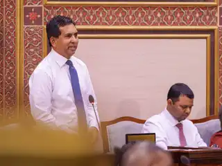 އިކޮނޮމިކް އެންޑް ޓްރޭޑް މިނިސްޓަރު މުހައްމަދު ސައީދު ރައްޔިތުންގެ މަޖިލީހުގައި