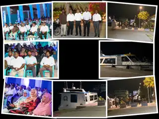 Special RTL ferry services arranged to transport attendees to a PNC rally in Hoarafushi, which was attended by MTCC CEO Saudee