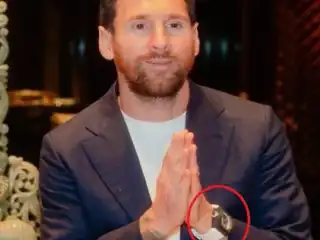 މެސީ އަށް 1.3 މިލިއަން ޑޮލަރުގެ ގަޑިއެއް އަމްބާނީ ހަދިޔާ އަކަށް ދީފި