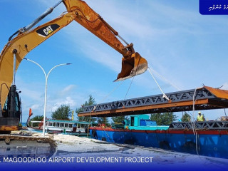 F. Magoodhoo airport development project well underway