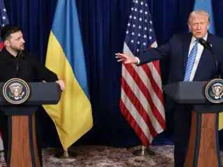 ޓްރަމްޕް އާއި ޒެލެންސްކީ ގެ ބައްދަލުވުން މާ ބޮޑު ކުރިއެރުމެއް ނުލިބި ނިމިއްޖެ