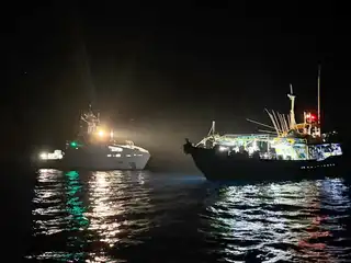 ރާއްޖޭގެ ކަނޑުގެ ސަރަހައްދުން ގާނޫނާޚިލާފަށް މަސްވެރިކަން ކުރަމުންދިޔަ ބޭރުގެ މަސްބޯޓު