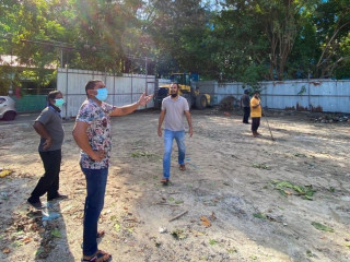 ސްކޫލް އަޅަން ނެގި ވޮލީބޯޅަ ކޯޓުގެ ބަދަލުގައި އިތުރު ތިން ކޯޓު އަޅަނީ