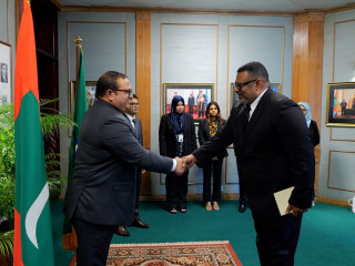 Thalhath takes oath as parliament's Sergeant at Arms