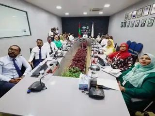 މާލެ ސިޓީ ކައުންސިލްގެ 5 ވަނަ ދައުރުގެ ޖަލްސާއެއްގެ ތެރެއިން
