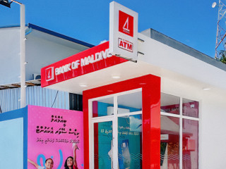 Bank of Maldives introduced ATM service in Alif Alif Himandhoo on Thursday