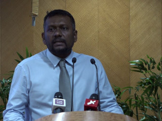 ތިން ވަނަ ގައުމީ \"ޑައިލޮގް އޮން ފޯސްޓެރިން ސަސްޓެއިނަބަލް ޔޫތު އެންޓަޕްރެއިނަރސ\" ފެށުމުގެ ރަސްމިއްޔާތުގައި ފައްޔާޒު ވާހަކަފުޅު ދައްކަވަނީ