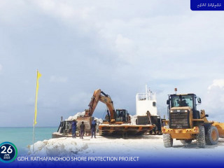 Rathafandhoo shore protection project