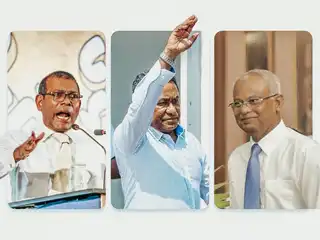 ކުރީގެ ތިން ރައީސުން ކަމަށްވާ ރައީސް ނަޝީދު އާއި ރައީސް ޞޯލިޙް އަދި ރައީސް ޔާމީން.