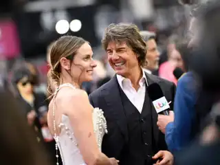 2023 ވަނަ އަހަރު ‘މިޝަން: އިމްޕޮސިބަލް – ޑެޑް ރެކްކޯނިން ޕާޓް ވަން’ ލަންޑަން ޕްރިމިއާ ގައި ފަރގްސަން އާއި ކްރޫޒް.