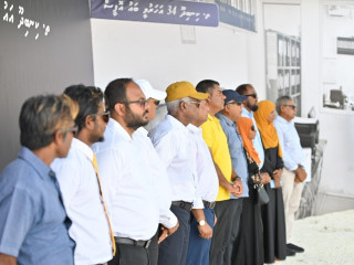 President Solih has officially inaugurated the newly completed infrastructure development projects carried out in Th. Kinbidhoo