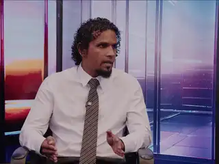 Former Member of Parliament for the Dhaandhoo constituency, Yauqoob Abdulla, speaking during an appearance on RaajjeTV’s "TV Talk" program.