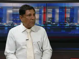 Ahmed Shafeeq, a former member of the Special People’s Majlis and a current member of the MDP’s Decentralization Committee, speaks during RaajjeTV’s "Fala Surukhee" program.