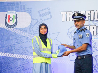 School Traffic Monitor Program at Dh. Atoll Education Center Concludes