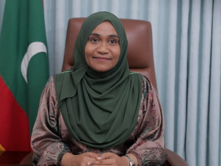 First Lady Sajida Mohamed delivering her video message