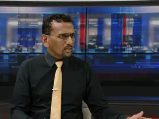 Former MDP President Dr. Ibrahim Didi speaking on RaajjeTV's "Fala Surukhee" program.