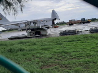 އައްޑޫގެ ޓާޝަރީ ހޮސްޕިޓަލަށް  ޝިޕްމެންޓް ގެނައި މަތިންދާބޯޓް