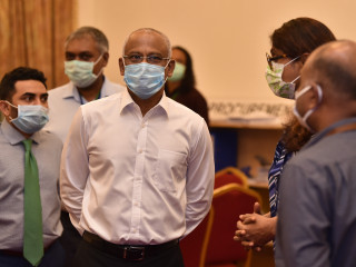 ހޯމަ ދުވަހު އެންއީއޯސީ އަށް ރައީސް ސޯލިހު ކުރެއްވި ޒިޔާރަތުގެ ތެރެއިން