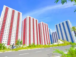 Towers in Hulhumalé Phase 2.