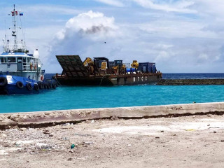 ފޯކައިދޫ ބަނދަރު ތަރައްގީ ކުރުމުގެ މަސައްކަތް އެމްޓީސީސީ އިން ވަނީ ފަށާފައި