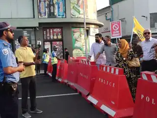 އެމްޑީޕީ އިން ހުކުރު ދުވަހު ބޭއްވި ސައިކަލް ބުރަށް ފުލުން ހުރަސް އަޅައިފި