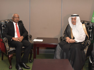 ރައީސް ސޯލިހު ސައުދީގެ ހާރިޖީ ވަޒީރާއި ބައްދަލު ކުރެއްވުމުގެ ތެރެއިން