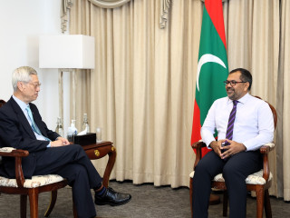 Non-Resident High Commissioner of Singapore to the Maldives Soo kok Leng called on FM Zameer on Tuesday