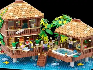  ތިންވަނަ ލެގޯ އައިޑިއާސް ރިވިއުއަށް ހުށައެޅި 'މޯލްޑިވްސް ވޯޓަރ ވިލާ'